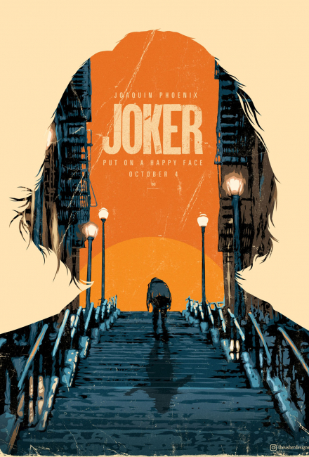 Крутые постеры к фильму Джокер (2019)