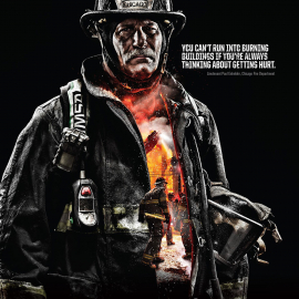 Крутые фото американских Пожарных + их высказывания о работе