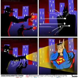 Супермен шутит