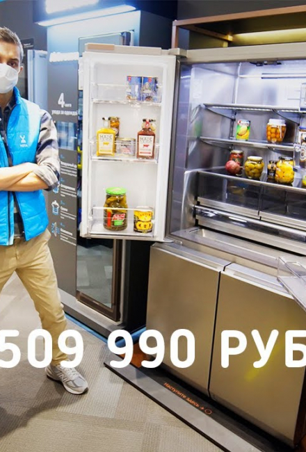 Двухстворчатый холодильник за полмиллиона