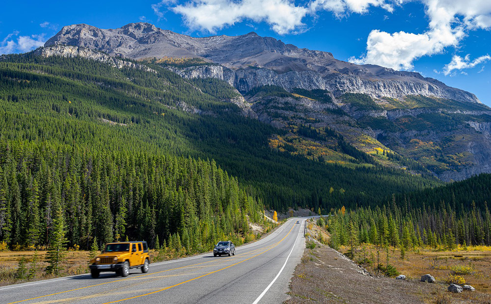 Icefields Parkway Канада